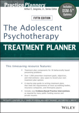 The adolescent psychotherapy treatment planner, fifth edition Ebook
